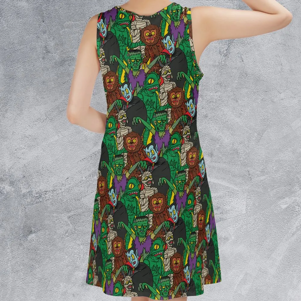 Sleeveless Dress - T2N37C9V -  - 2