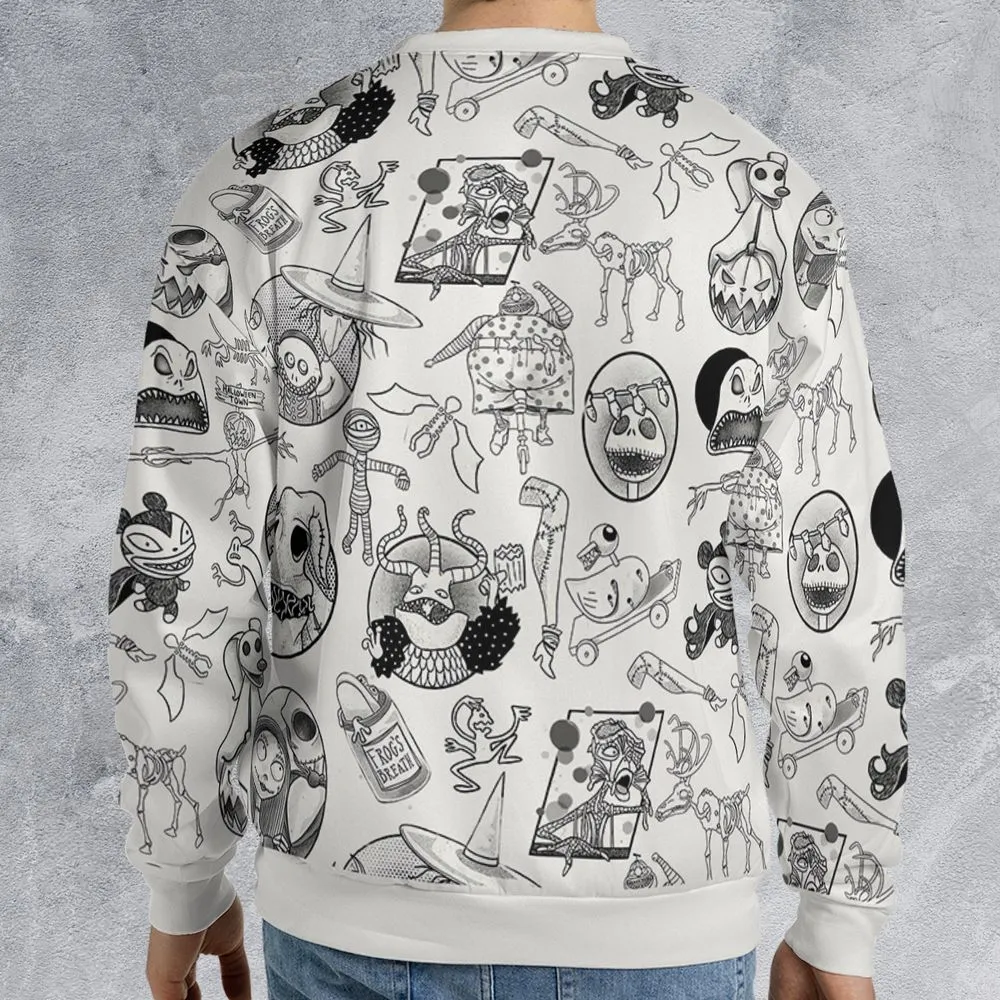 All-over Print Sweatshirt - DVNC2BB7 -  - 2