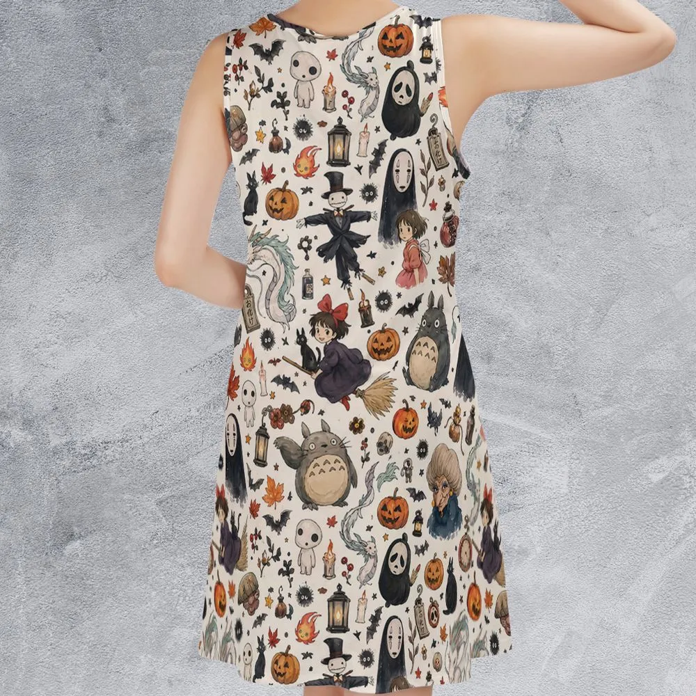 Sleeveless Dress - S5B69XNA -  - 2