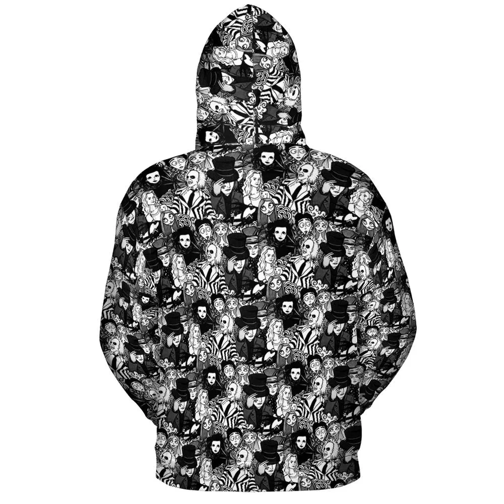 All-over Print Hoodie - 6WJ8JFXE -  - 4