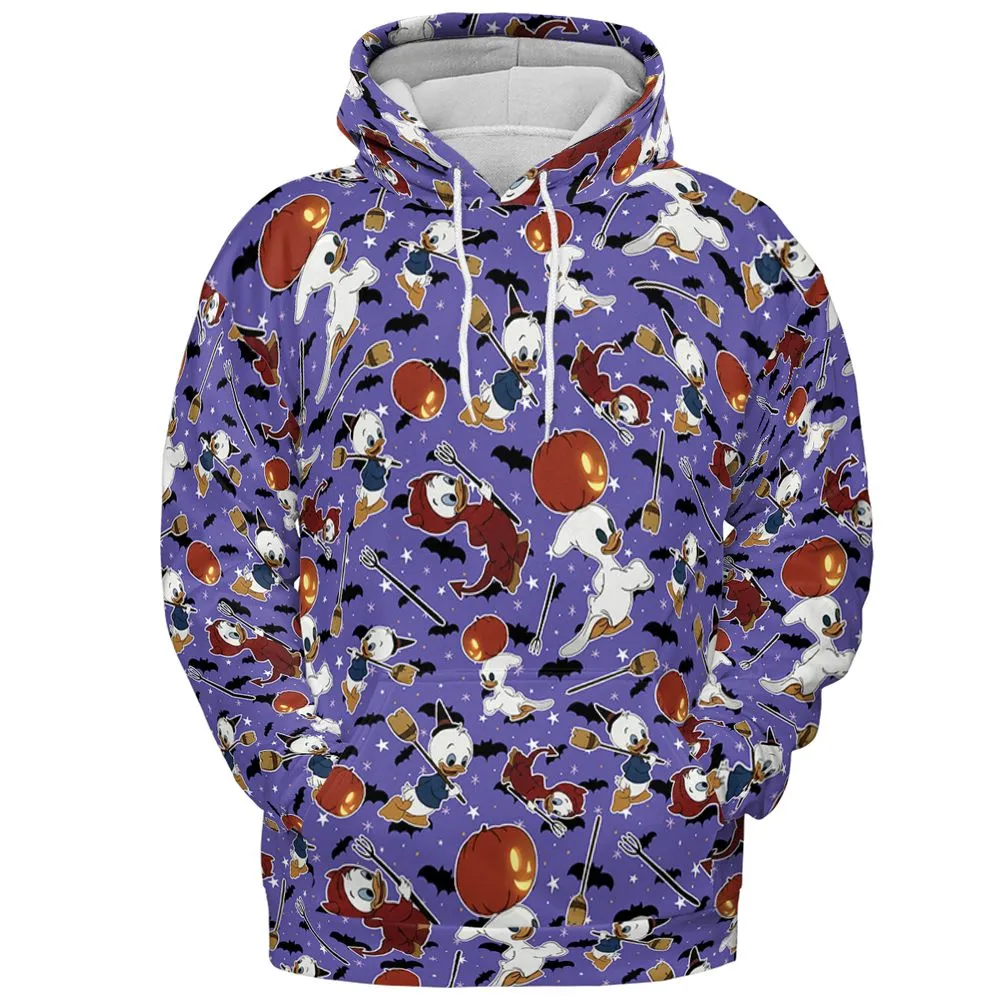 All-over Print Hoodie - A38GP1CP - Pullover Hoodie - 2