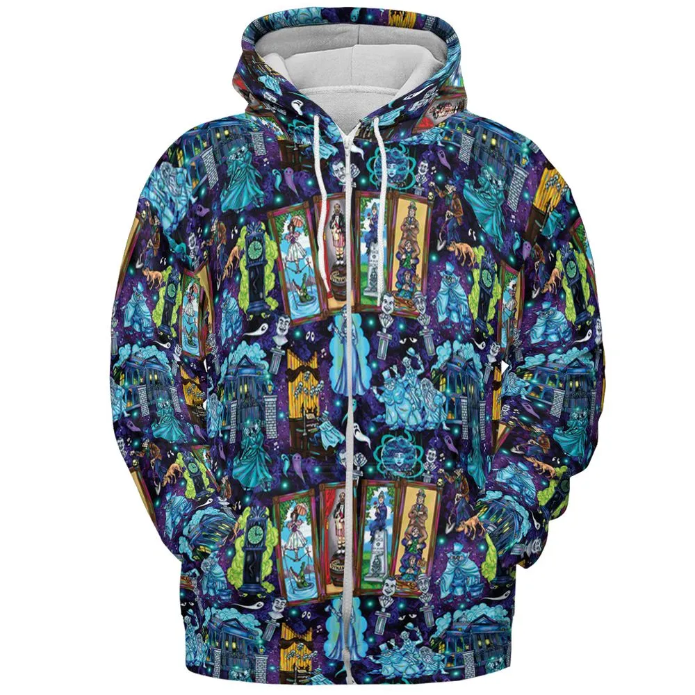 Haunted Mansion - Zip Hoodie - 3