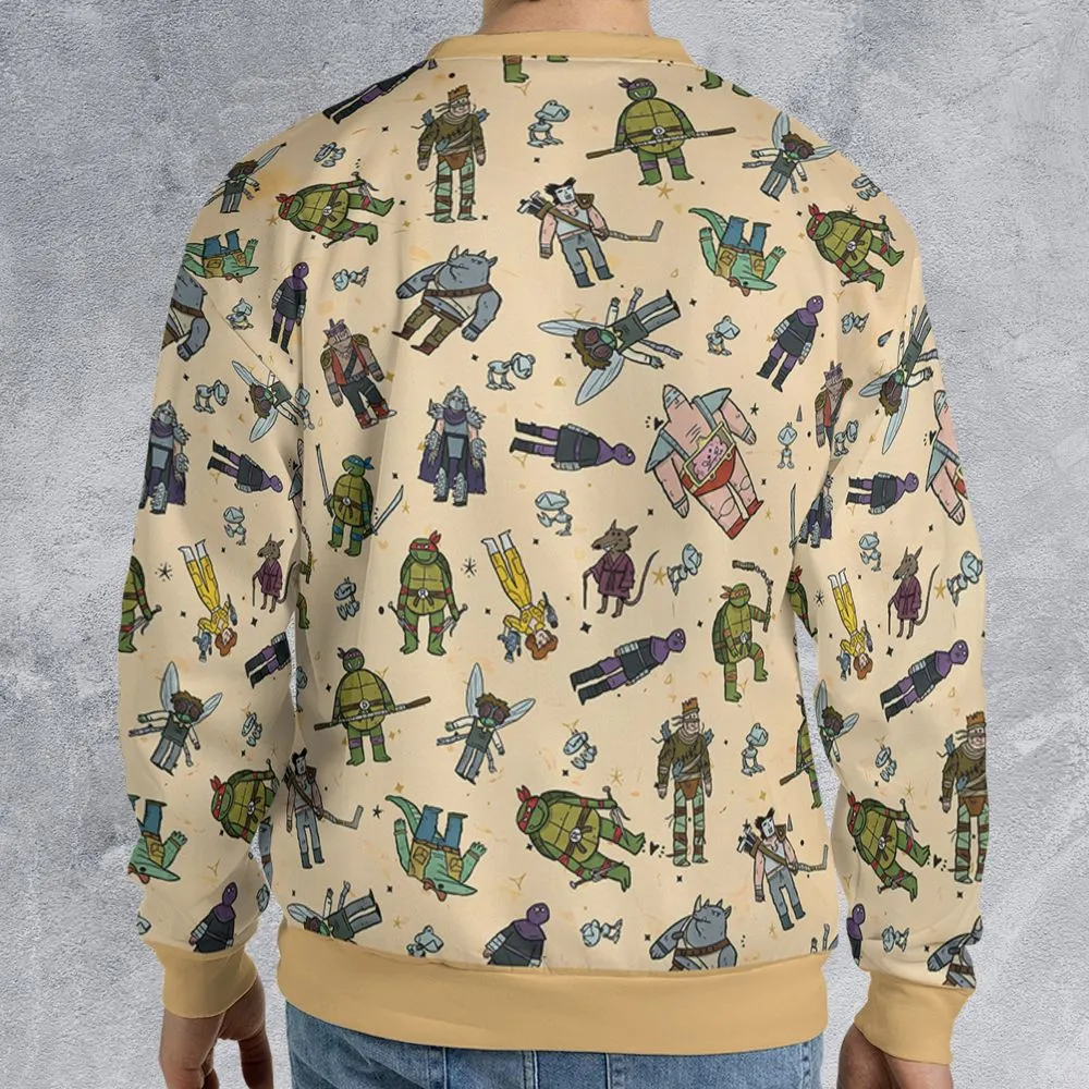 All-over Print Sweatshirt - 3U18S1P4 -  - 2