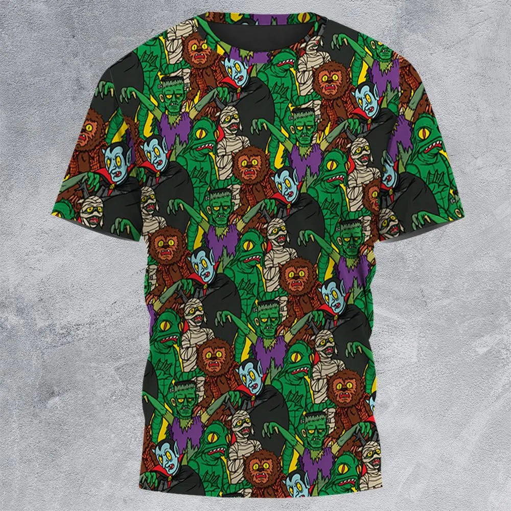 All-Over Print Unisex T-Shirt - 6RQT6BKT -  - 3