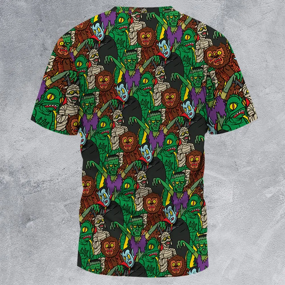 All-Over Print Unisex T-Shirt - 6RQT6BKT -  - 4