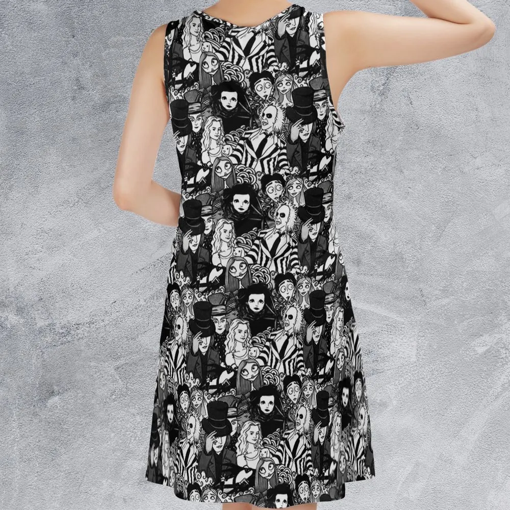 Sleeveless Dress - ZBU9W9EH -  - 2