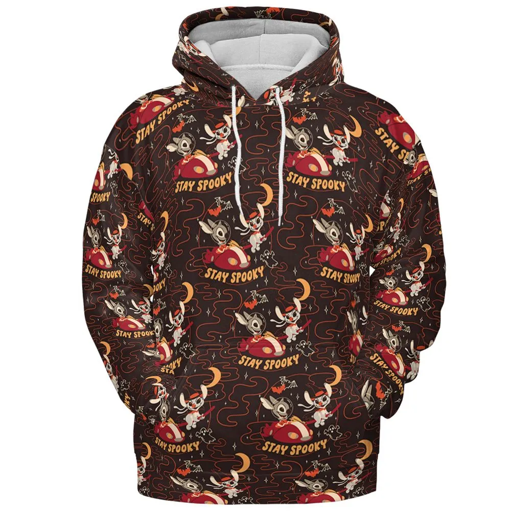 All-over Print Hoodie - U8QTZ4JW - Pullover Hoodie - 2