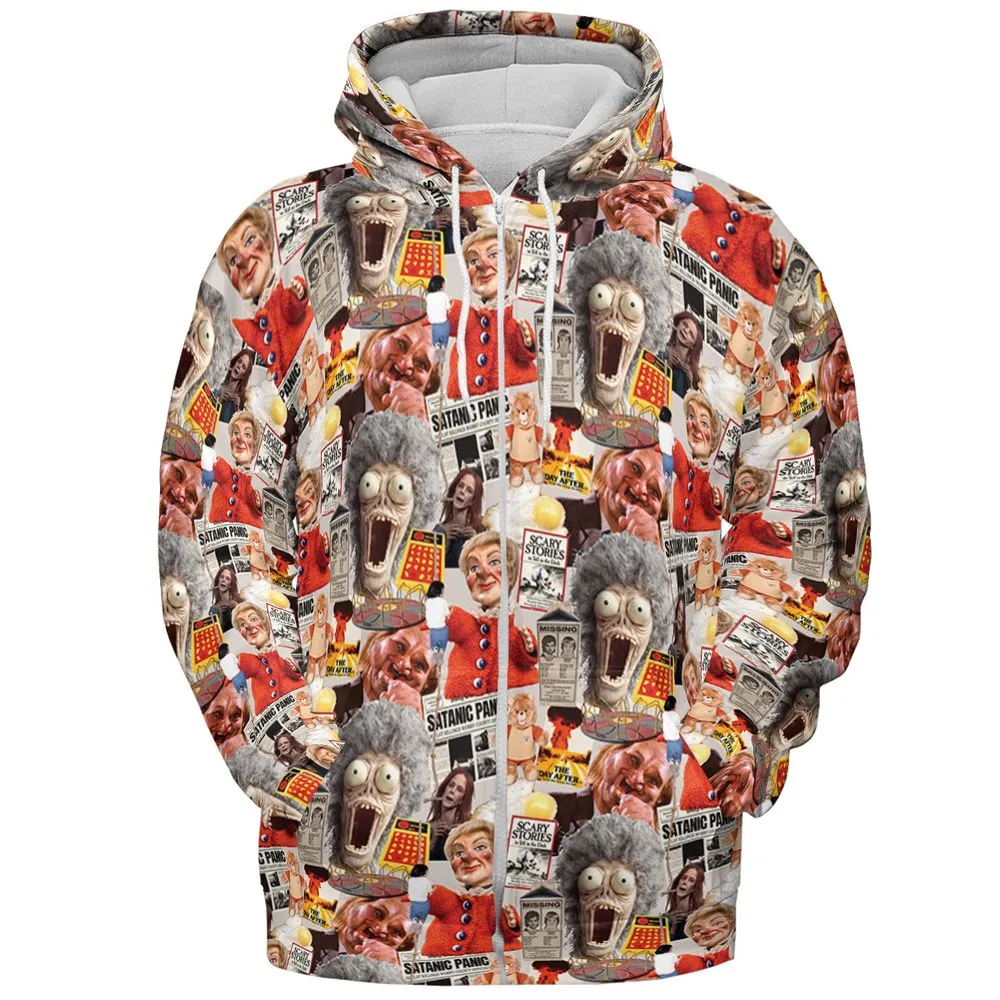 All-over Print Hoodie - CT9E78N2 - Zip Hoodie - 3