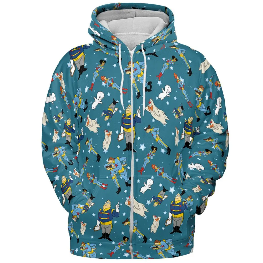 All-over Print Hoodie - A462J3RA - Zip Hoodie - 3