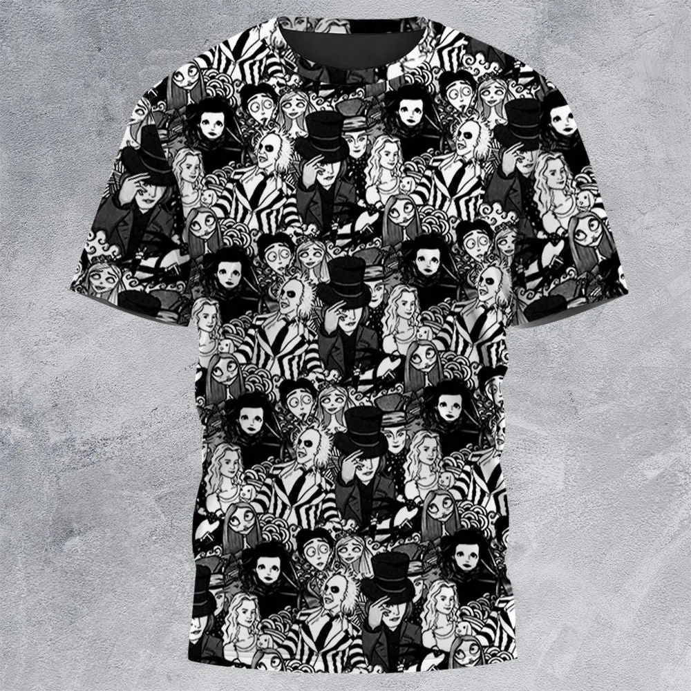 All-Over Print Unisex T-Shirt - JUF3V5BG -  - 3