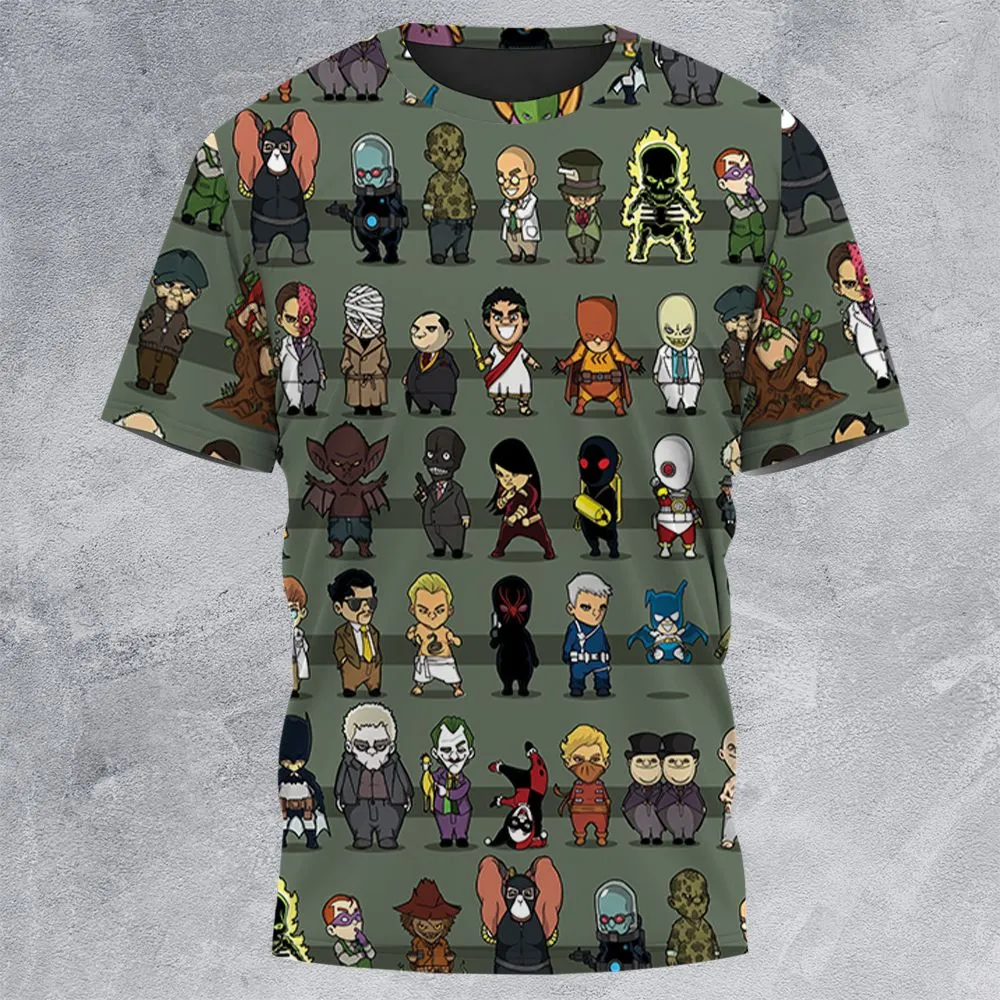 All-Over Print Unisex T-Shirt - 1BWA89LH -  - 3