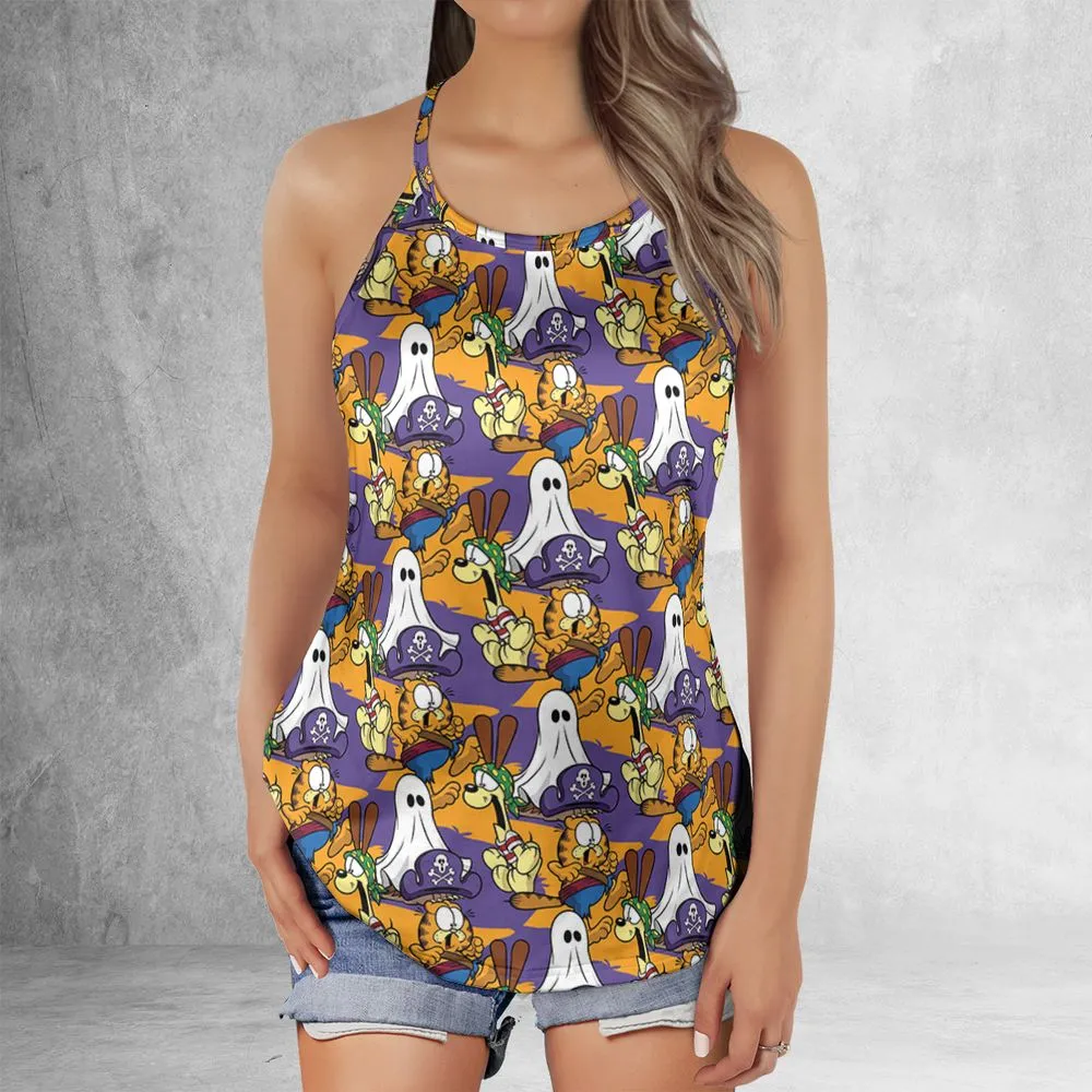 Criss Cross Tank Top - 6GVX1A3Y -  - 2