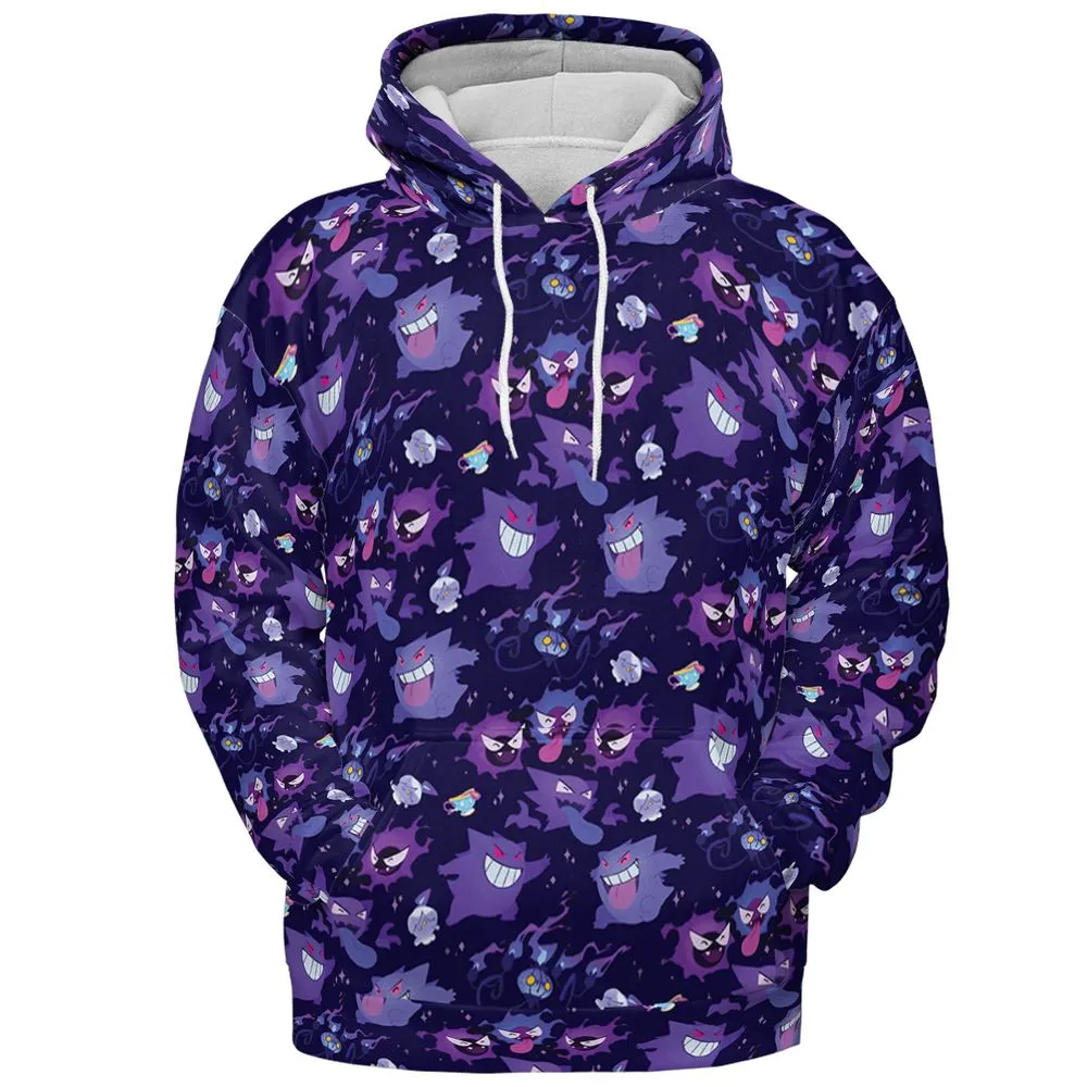 All-over Print Hoodie - JZAAFUSZ - Pullover Hoodie - 2
