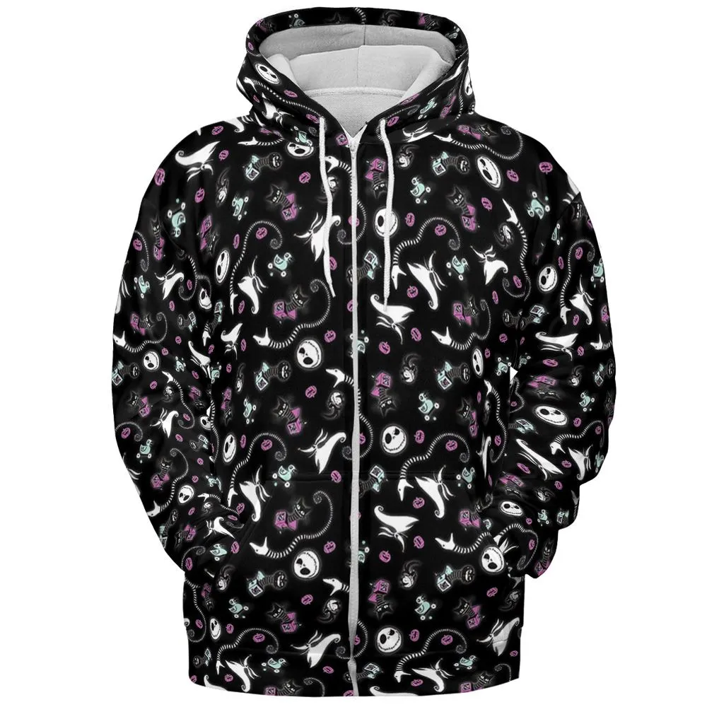 All-over Print Hoodie - M95G7PSC - Zip Hoodie - 3