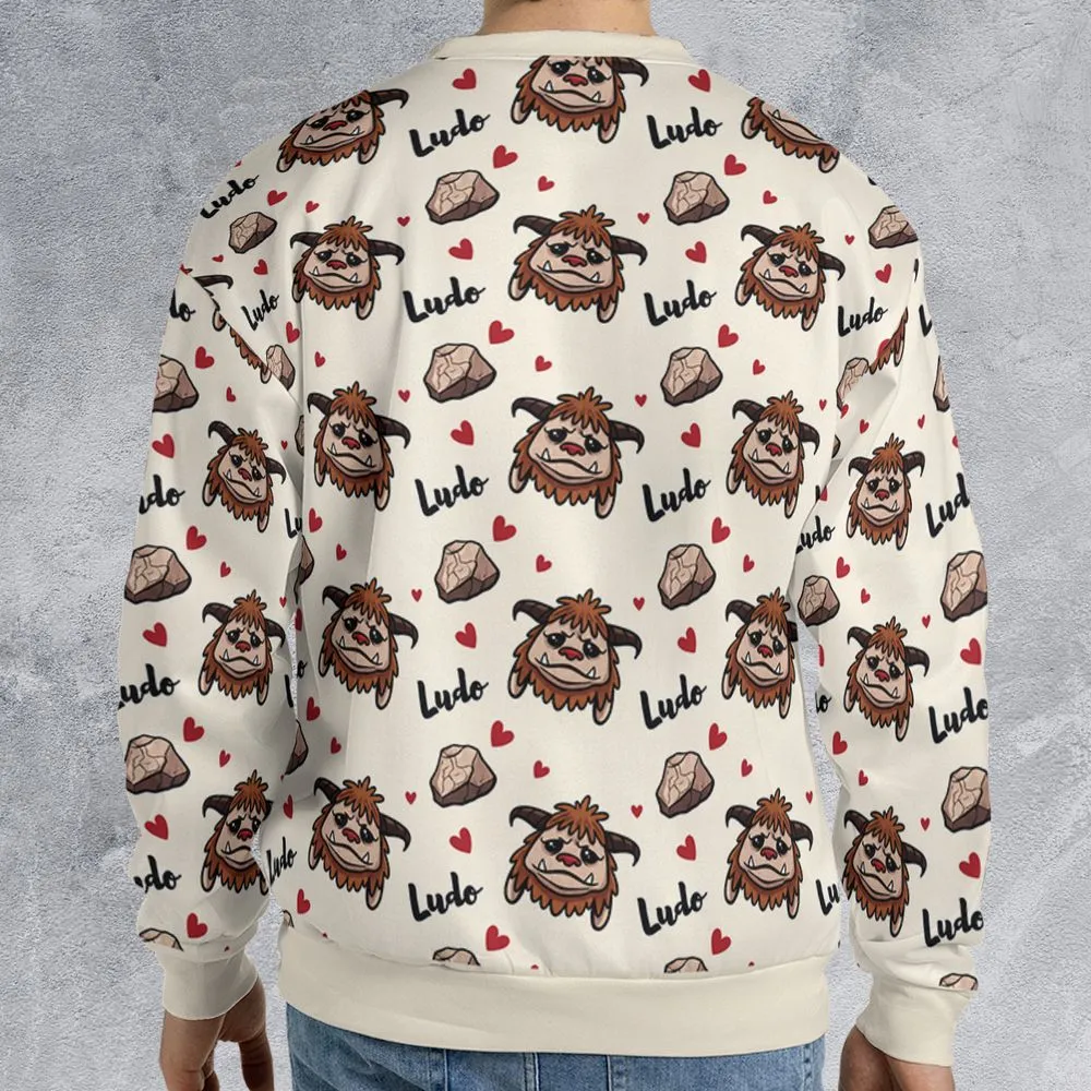 All-over Print Sweatshirt - 716NVUGZ -  - 2