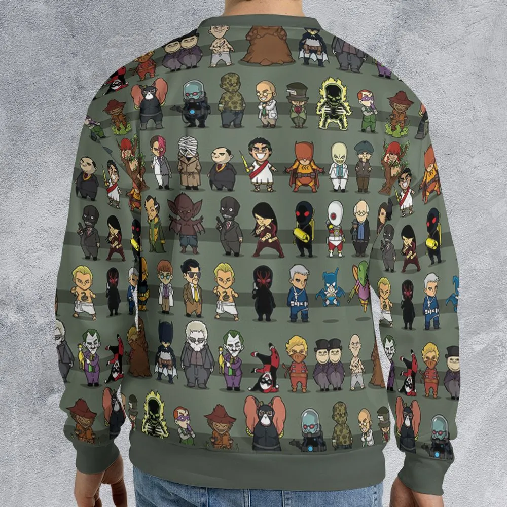 All-over Print Sweatshirt - E76ME735 -  - 2