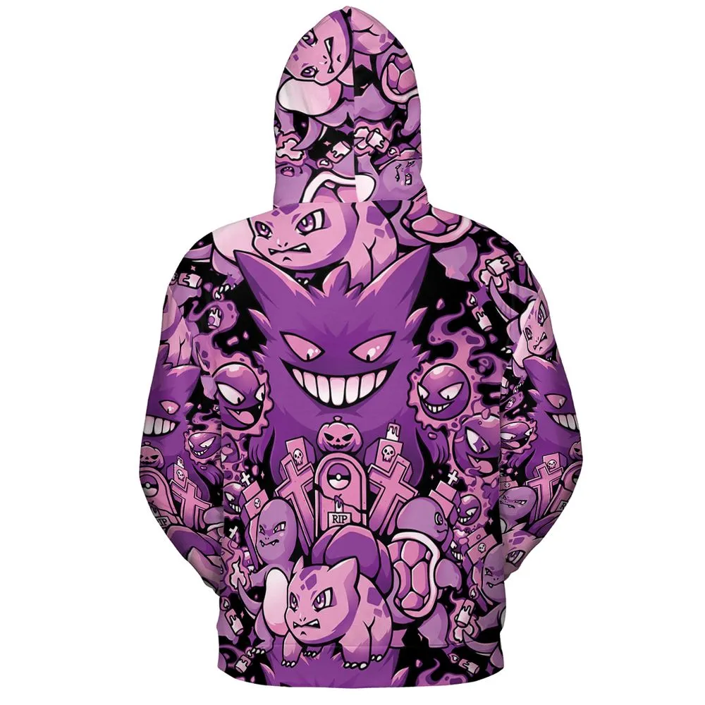 All-over Print Hoodie - 3QWP578K -  - 4
