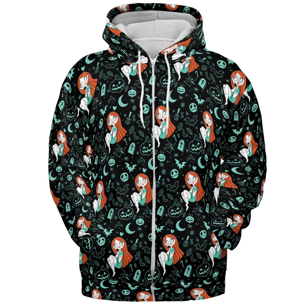 All-over Print Hoodie - 285V5TH9 - Zip Hoodie - 3
