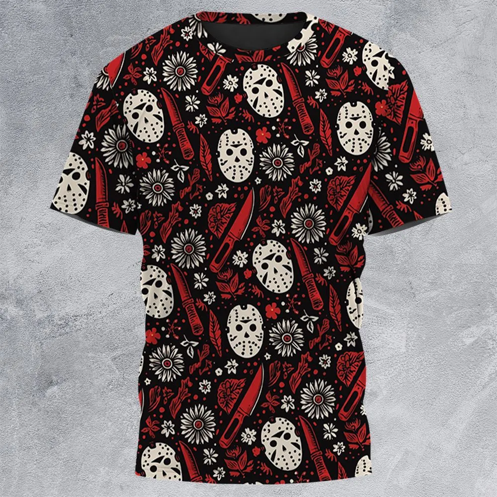 All-Over Print Unisex T-Shirt - 5FLN4832 -  - 3