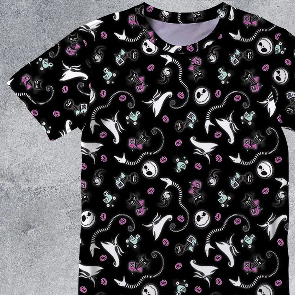 All-Over Print Unisex T-Shirt - 47TS24U4 -  - 2