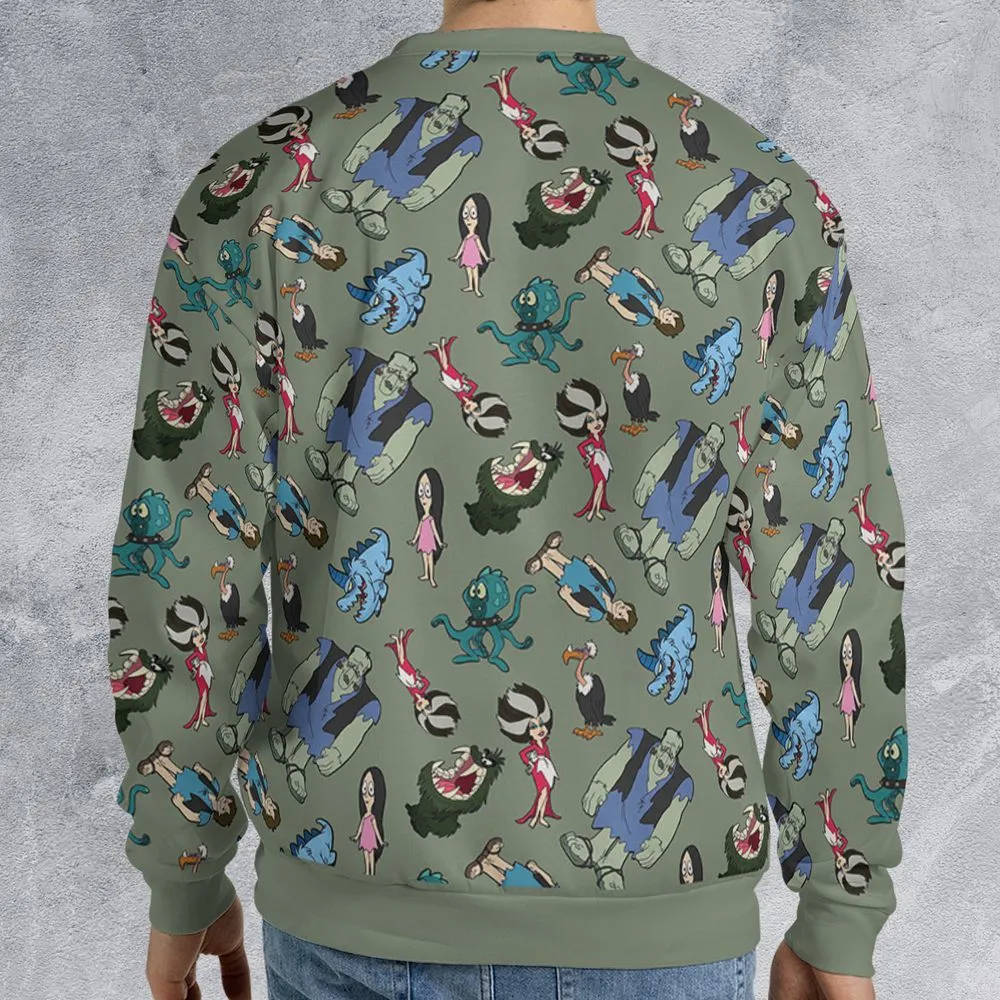 All-over Print Sweatshirt - RXQP71FQ -  - 2