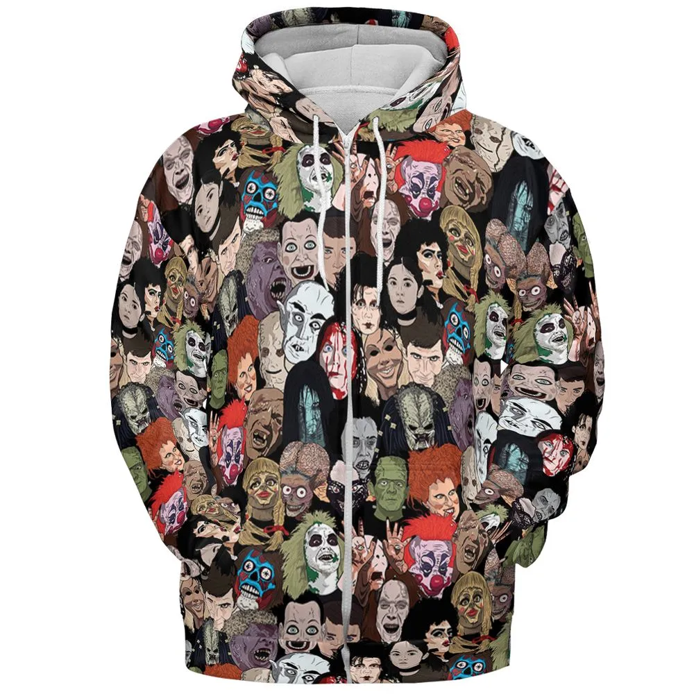 All-over Print Hoodie - ALSLYBZ2 - Zip Hoodie - 3