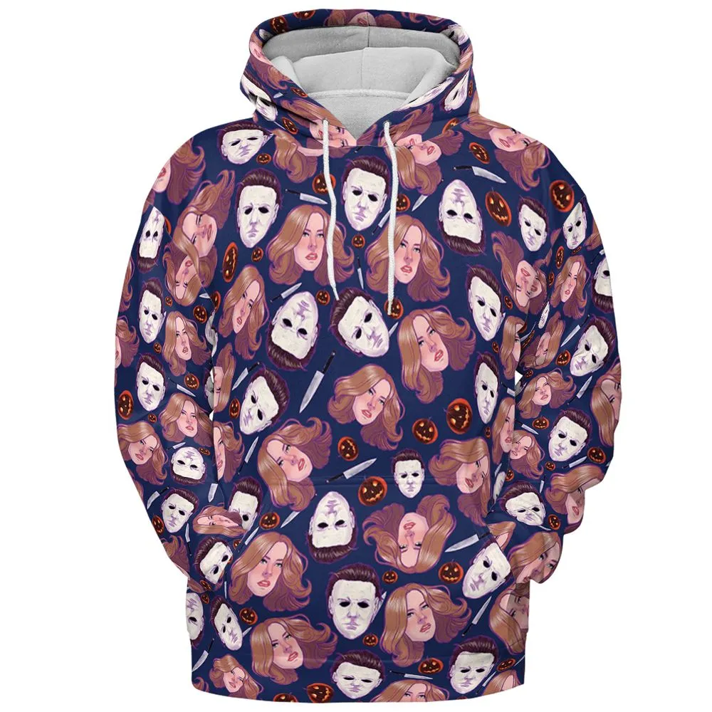 All-over Print Hoodie - Z3UHTC47 - Pullover Hoodie - 2