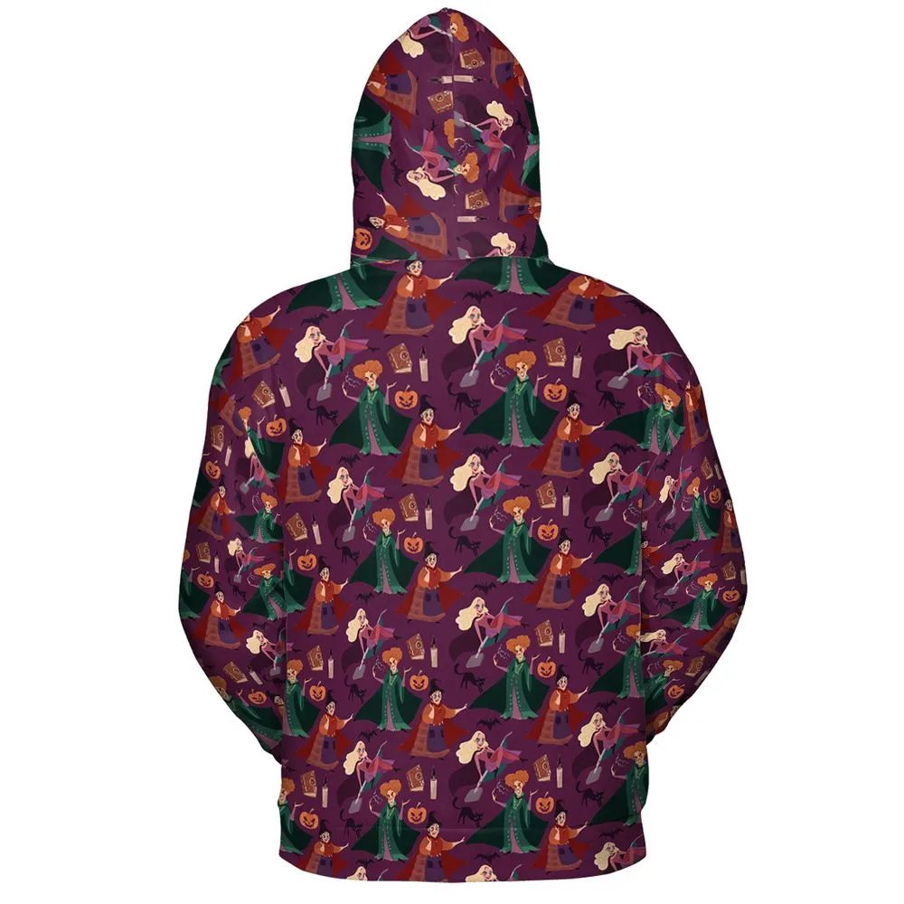 All-over Print Hoodie - 17HK7P2N -  - 4