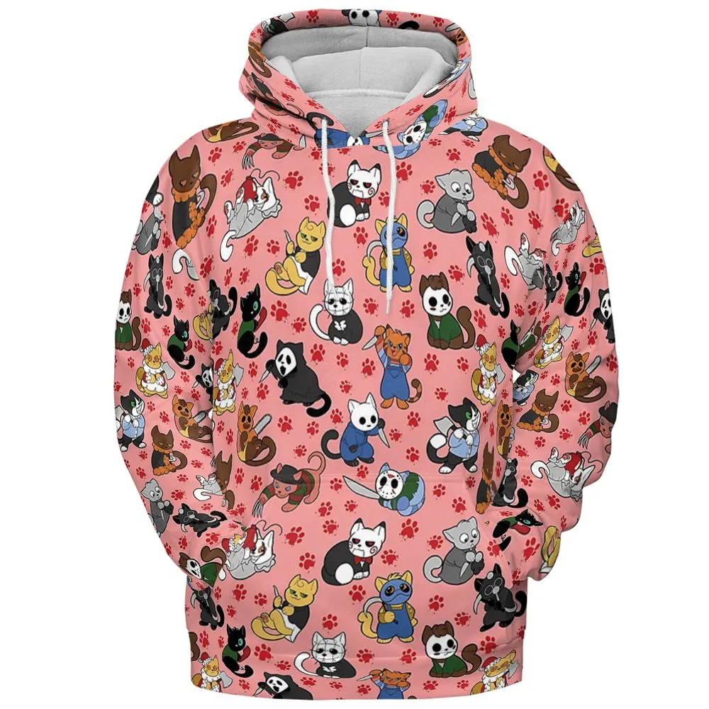 All-over Print Hoodie - VD6JTWTA - Pullover Hoodie - 2