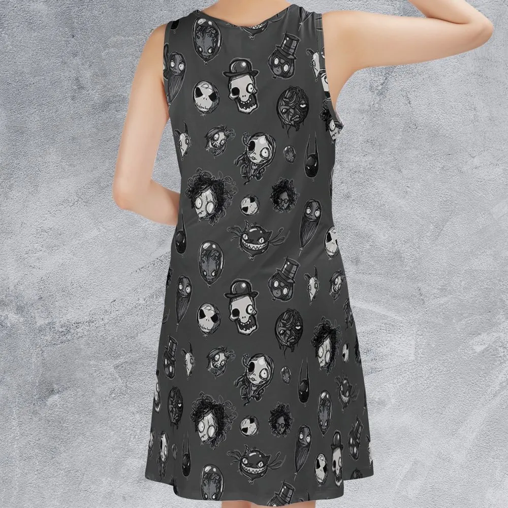 Sleeveless Dress - UKRUXE4E -  - 2