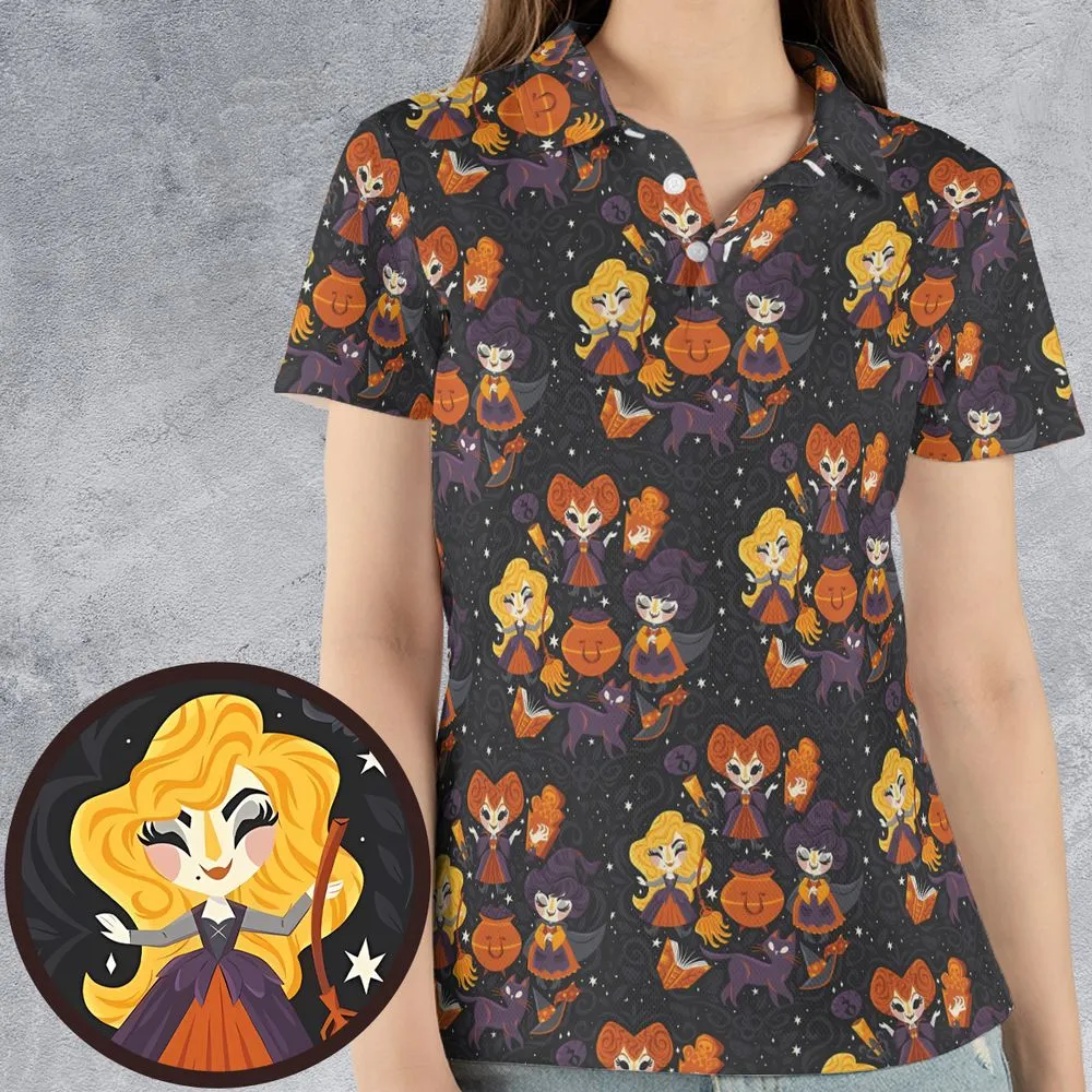 AOP Men/Women Polo Shirt - V9V4A411 - Women - 4