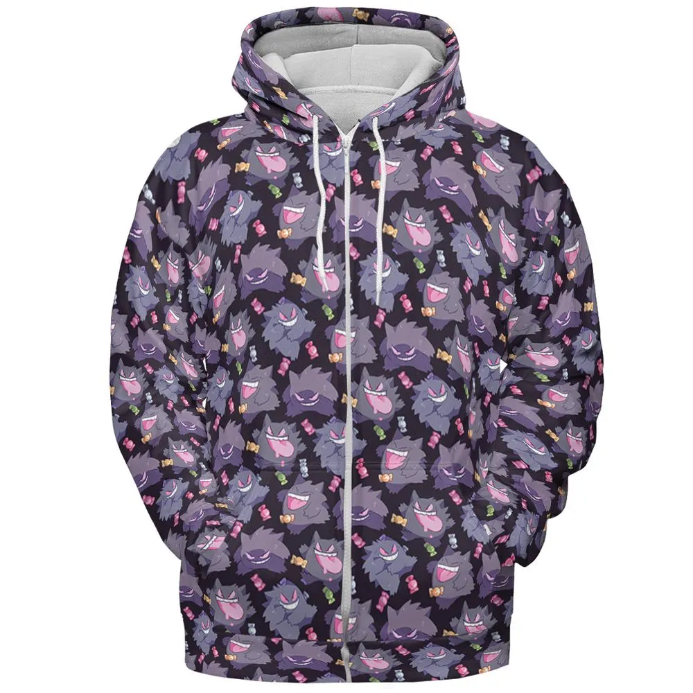 All-over Print Hoodie - UVMJB1P6 - Zip Hoodie - 3