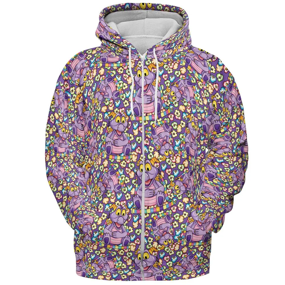 Figment the Dragon - Zip Hoodie - 3