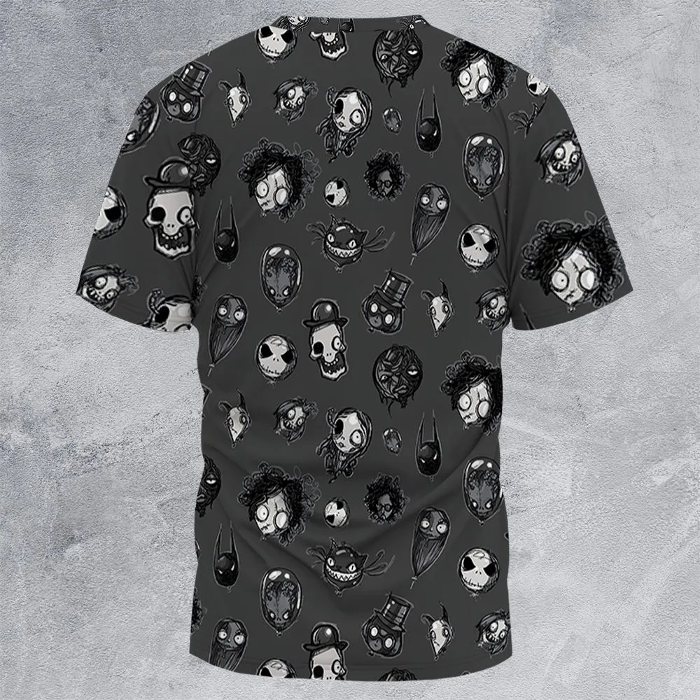 All-Over Print Unisex T-Shirt - VDU877UD -  - 4