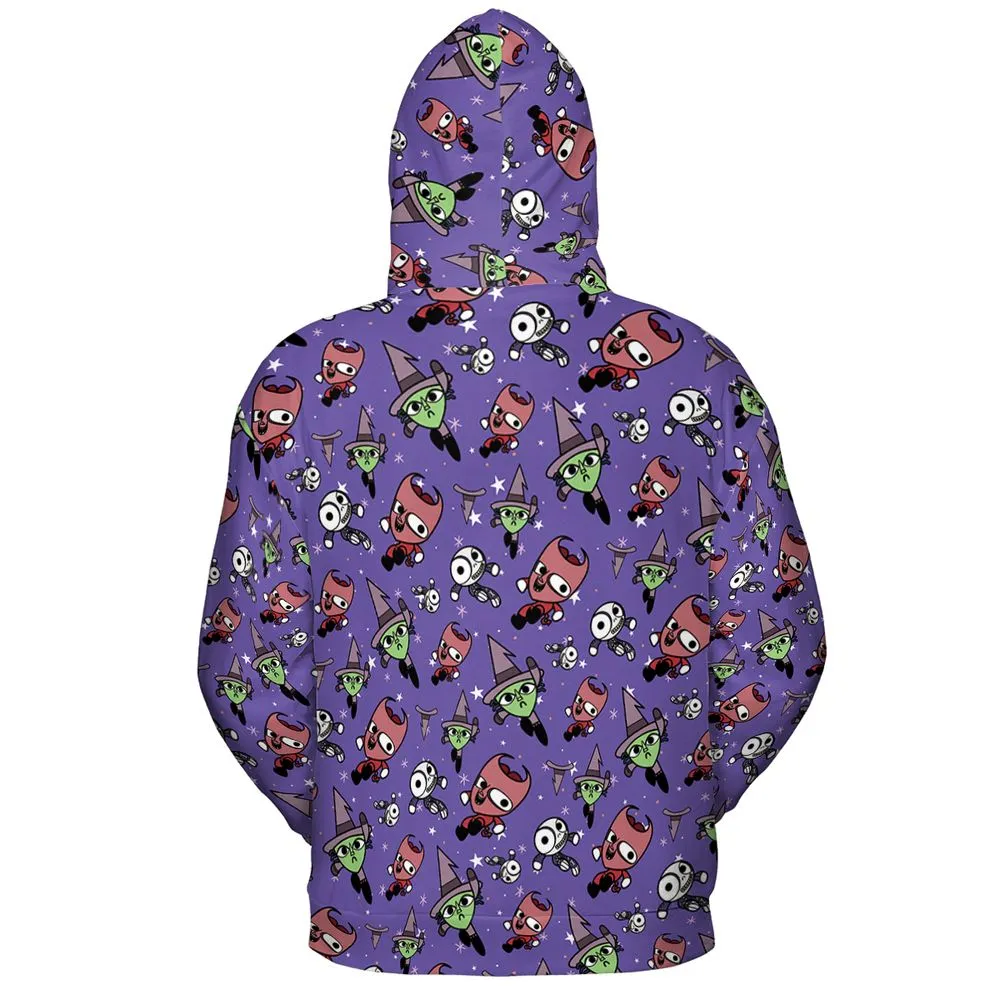 All-over Print Hoodie - GU1W7912 -  - 4