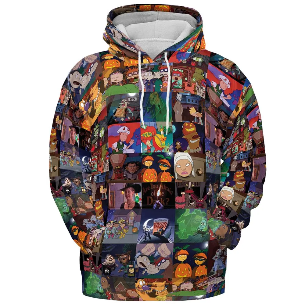 All-over Print Hoodie - 2VJNKV3K - Pullover Hoodie - 2
