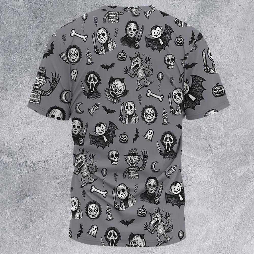 All-Over Print Unisex T-Shirt - XC6Y2CBK -  - 4