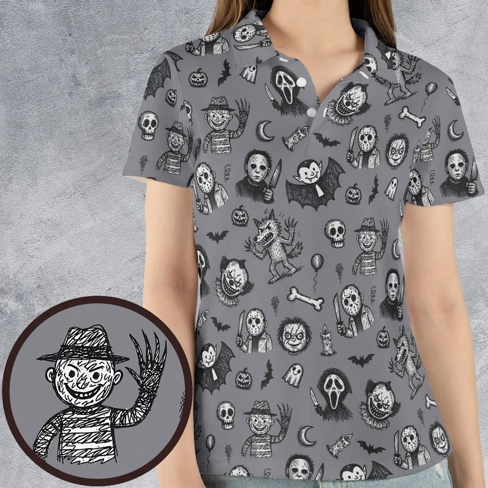 AOP Men/Women Polo Shirt - X7XCYS5M - Women - 4