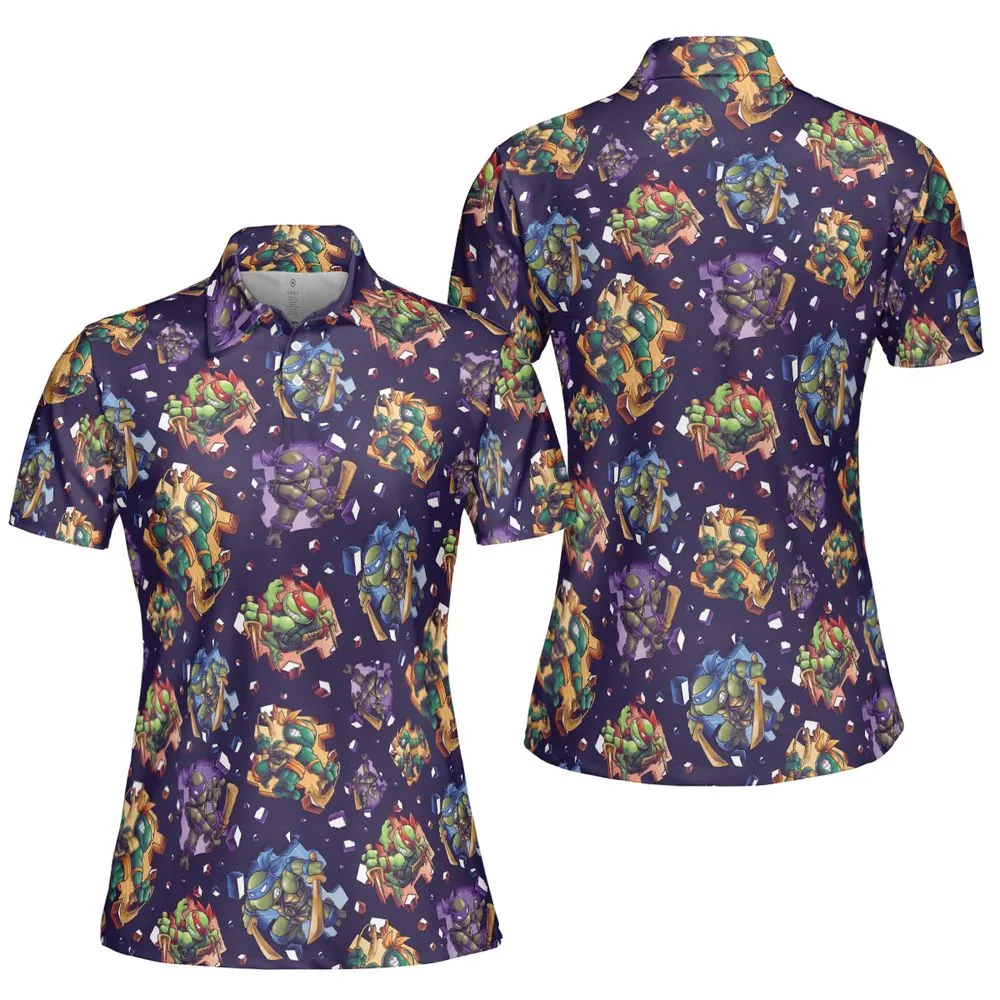 AOP Men/Women Polo Shirt -  - 5