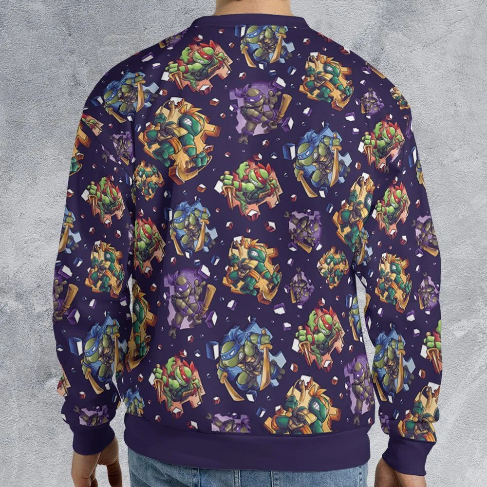 All-over Print Sweatshirt -  - 2