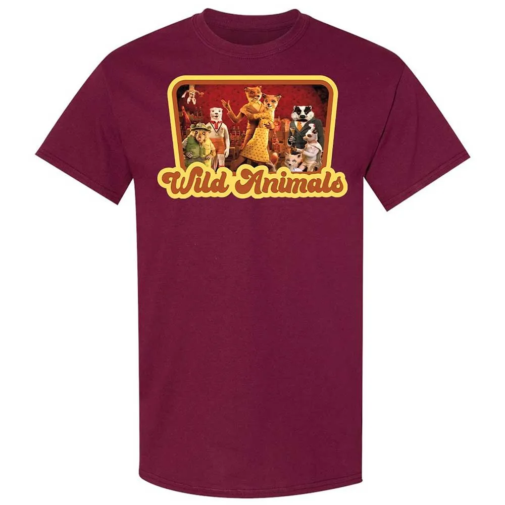 Wild Animals - Maroon - 8