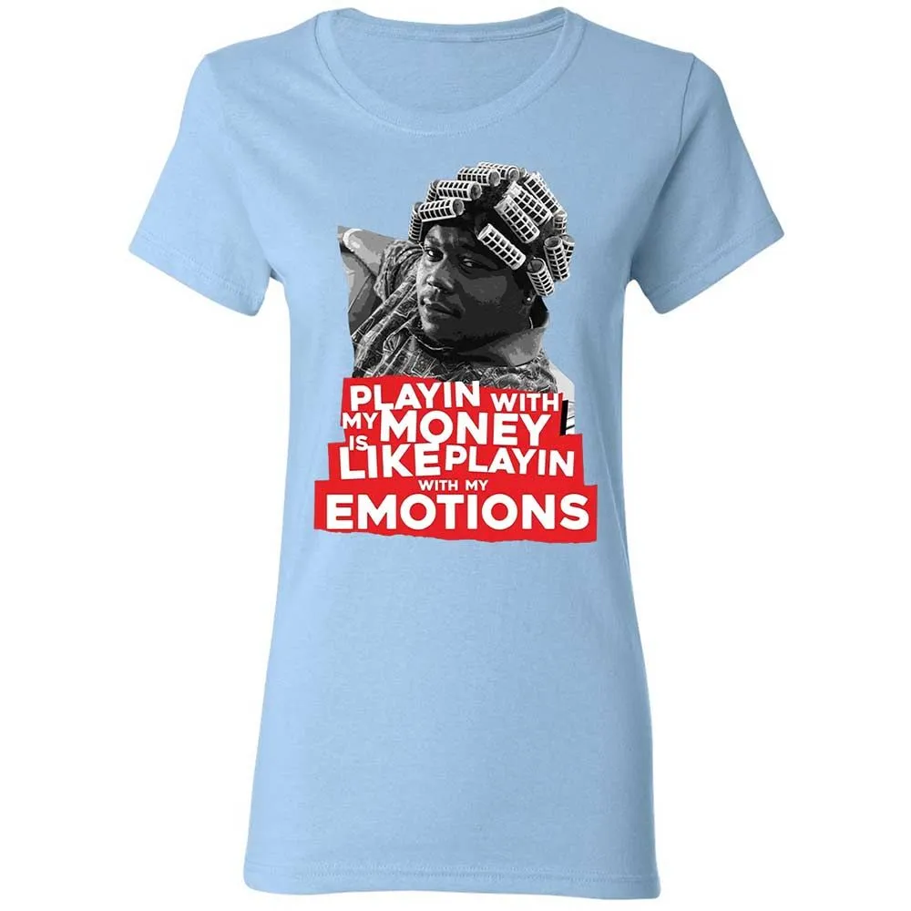 Women's T-Shirt - TA96QLQF - Light Blue - 13