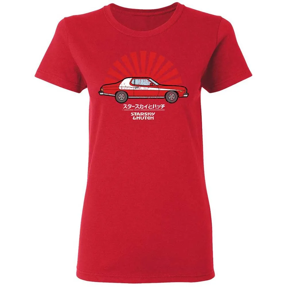 Women's T-Shirt - FNGB2VXD - Red - 9