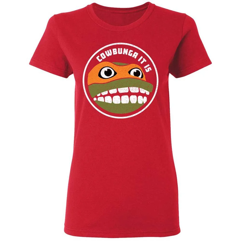 Women's T-Shirt - P1ZZEAFT - Red - 9