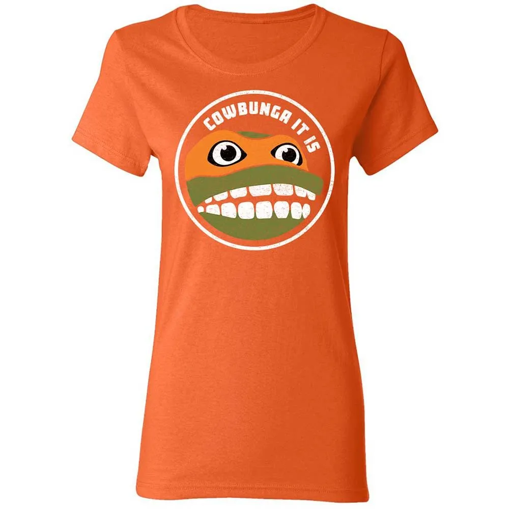 Women's T-Shirt - P1ZZEAFT - Orange - 12
