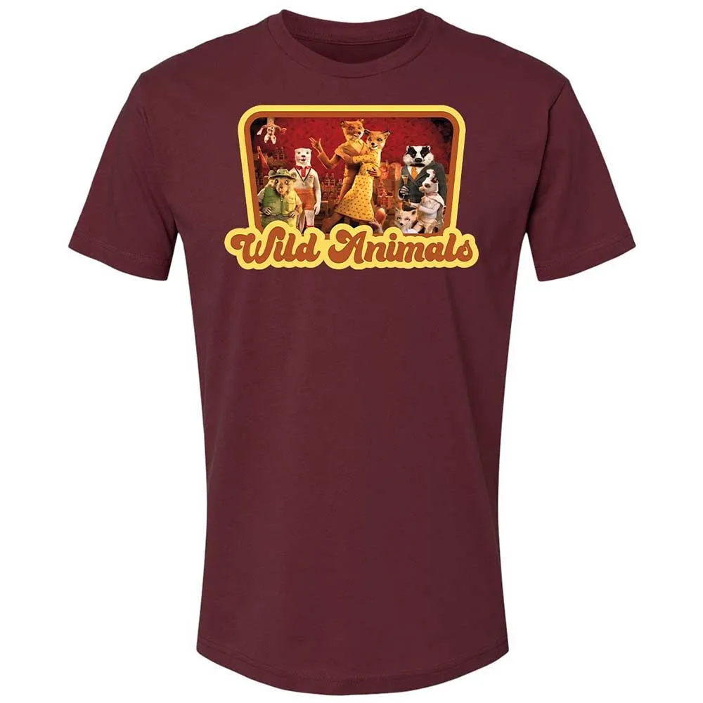 Wild Animals - Maroon - 10