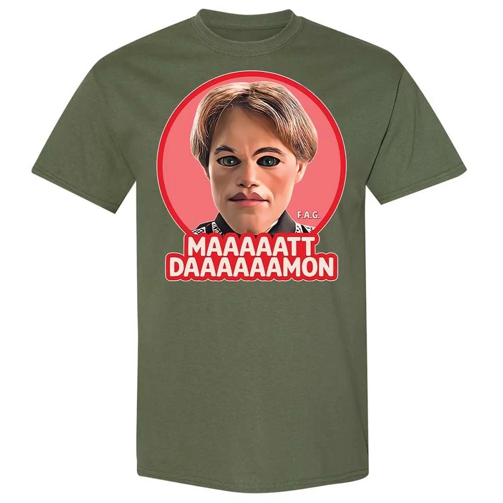 Maaaaatt Daaaaamon - Military Green - 9