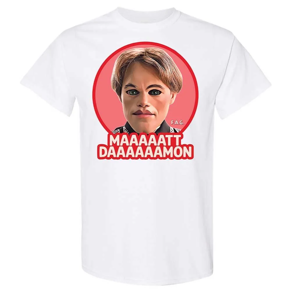 Maaaaatt Daaaaamon - White - 16