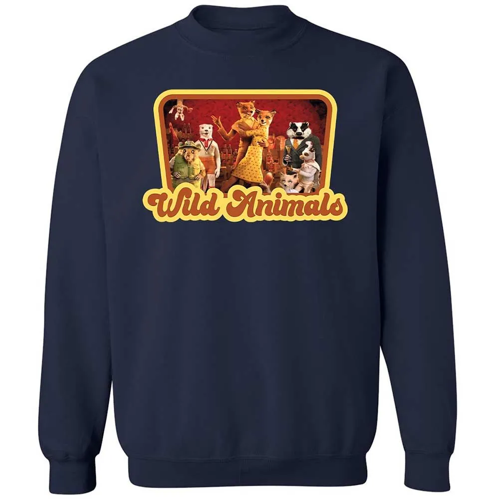Wild Animals - Navy - 2