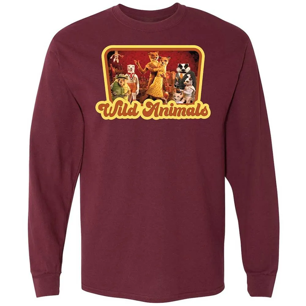Wild Animals - Maroon - 6
